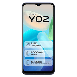 vivo Y02 | 32 GB/3 GB | Orchid Blue