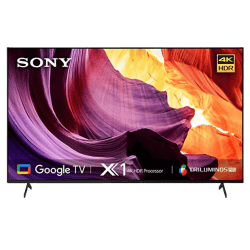 Sony Bravia 55 inches 4K Ultra HD Smart LED Google TV | KD-55X80K | Black