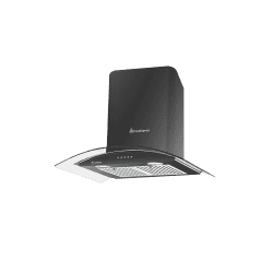 Pureflames Wallmount Chimney | Prince 90 BK | Black