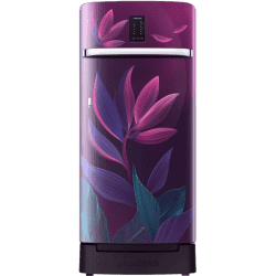 SAMSUNG 189 L Frost Free Single Door 5 Star Refrigerator  | Paradise Bloom Purple |  RR21C2F259R/HL