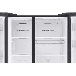 Samsung 700 L with Inverter Side by Side Refrigerator | RS72R50112C/TL | Black