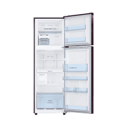 Samsung 265 L 3 Star RT30A3A234R/HL Frost Free Double Door Refrigerator | Rythmic Twirl Red