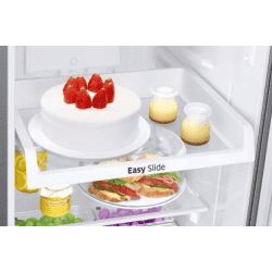 SAMSUNG 275 L Frost Free Double Door 2 Star Convertible Refrigerator | Elegant Inox | RT30T3722S8/HL