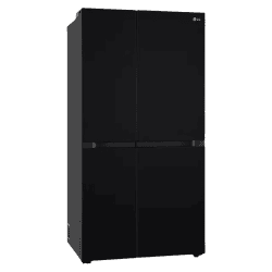 LG Side by Side Refrigerator | Frost Free with Smart Inverter Compressor | 650 Litres | 3 Star | Black Mirror | GLB257DBM3