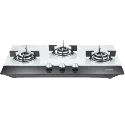 Prestige Desire Hob Top PHTD 03 Al Glass Automatic Hob Gas Stove | 3 Burners | Multicolor