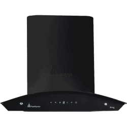 Pureflames Kitchen Chimney | 60 cm | Black