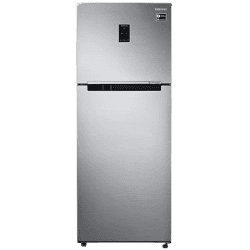 Samsung 394 Litres 2 Star Digital Inverter Double Door Refrigerator RT39B5538S8/TL | Elegant Inox