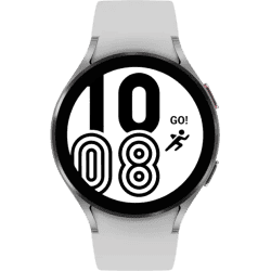 SAMSUNG Galaxy Watch4 LTE | 4.4cm Smartwatch | Silver Strap