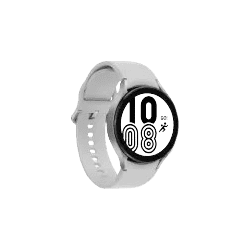 SAMSUNG Galaxy Watch4 LTE | 4.4cm Smartwatch | Silver Strap
