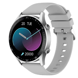 Fire-Boltt Smartwatch Brand Talk 2 Bluetooth Calling Smartwatch | Silver Grey