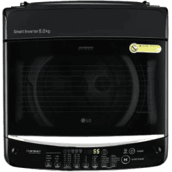LG 8 kg 5 Star Rating Jet Spray Fully Automatic Top Load T80SJBK1Z | Black