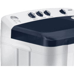 SAMSUNG 8.5 kg Semi Automatic Top Load | WT85R4200LL/TL | White and Grey