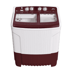 Godrej Edge Semi-Automatic Top Loading Washing Machine | 7.5 Kg | 5 star | Wine Red | WSEDGE 75 5.0 TB3 M WNRD