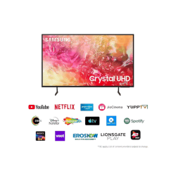 Samsung Crystal UHD DU7660 4K Smart TV | 139 cm (55 Inch) | UA55DU7660KLXL