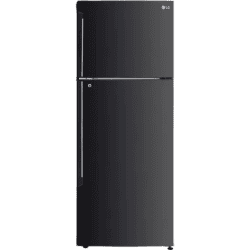 LG Refrigerator | 471 Litres |  2 Star | Frost Free Double Door | Convertible Refrigerator | GL-T502AESY | Ebony Sheen