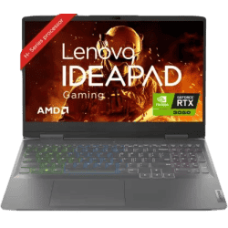 Lenovo IdeaPad Gaming Laptop | AMD Ryzen 5 Hexa Core 6600H | 16 GB | 512 GB SSD | Windows 11 Home With MS Office | 4 GB Graphics | NVIDIA GeForce RTX 3050 | 15ARH7D4 | 15.6 inch | Onyx Grey
