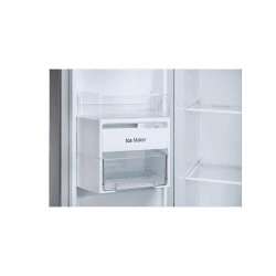 LG Convertible Side by Side Refrigerator |  650L | Smart Inverter Compressor | Dazzle Steel | GL-B257HDS3