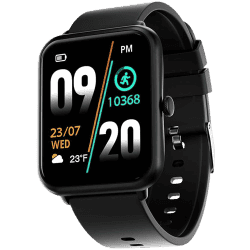 Fire-Boltt Ninja Call Pro Smart Watch Dual Chip Bluetooth Calling | 1.69" Display | Black