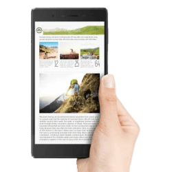 Lenovo Tab 7 16 GB 6.98 inch with Wi-Fi+4G Tablet | Slate Black