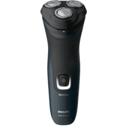 Philips S1121/45 Shaver For Men | Black & Blue