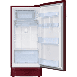SAMSUNG Direct Cool Single Door Refrigerator | 5 Star | 189 L | Midnight Blossom Red |  RR21C2H25RZ/HL