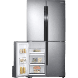 SAMSUNG 693 L Frost Free French Door Bottom Mount Refrigerator  (Stainless Steel | RF60J9090SL/TL