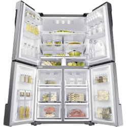 SAMSUNG 693 L Frost Free French Door Bottom Mount Refrigerator  (Stainless Steel | RF60J9090SL/TL