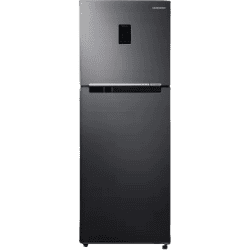 SAMSUNG Frost Free Double Door Convertible Refrigerator | 301 L | 3 Star |  Luxe Black | RT34C4523BX/HL