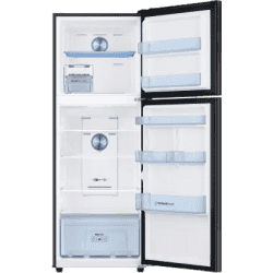 SAMSUNG Frost Free Double Door Convertible Refrigerator | 301 L | 3 Star |  Luxe Black | RT34C4523BX/HL
