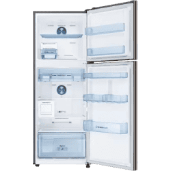 SAMSUNG 312 L Frost Free Double Door 2 Star Convertible Refrigerator | RT37C4642DX/HL | Luxe Brown