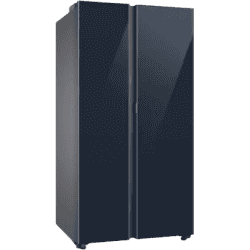 SAMSUNG 653 L | Direct Cool Side by Side 3 Star Refrigerator | RS76CB81A341HL | Glam Navy