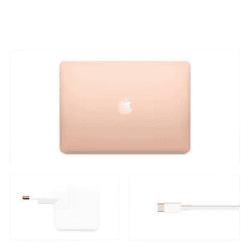 Apple MacBook Air M1 Chip With 8 Core CPU and 7 Core GPU Mac OS Laptop | MGND3HN/A | 8GB-256GB | Gold