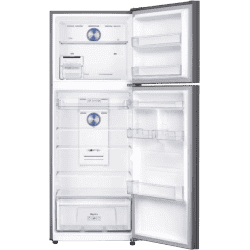 SAMSUNG 415 L Frost Free Double Door 4 Star Refrigerator RT42M553ESL/TL | Real Stainless