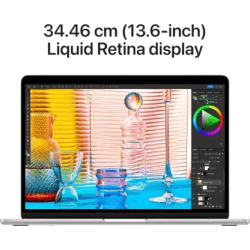 APPLE 2022 MacBook AIR Apple M2 - (8 GB/512 GB SSD/Mac OS Monterey |  MLY03HN/A |  13.6 Inch, Silver, 1.24 kg |