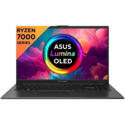 ASUS Vivobook Go 15 Thin & Light Laptop | AMD Ryzen 5 7520U | 15.6" FHD OLED | Black | E1504FA-LK542WS