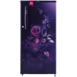 LG 185 L Direct Cool Single Door 3 Star Refrigerator with Fast Ice Making | GL-B199OBED | Blue Euphoria