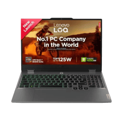 Lenovo LOQ ‎15AHP9  AMD Ryzen 7 8845HS | 16GB  | 512GB SSD | 6GB Graph | Grey | 83DX0006IN