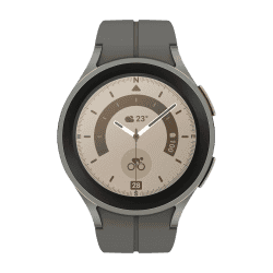 Samsung Galaxy Watch5 Pro LTE 45mm Smart Watch with GPS Route Tracking | SM-R925FZTAINU | Grey Titanium