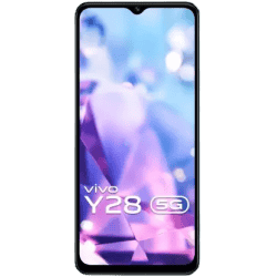 vivo Y28 | 5G | 6 GB RAM | 128 GB | Glitter Aqua
