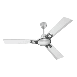 Polycab Eleganz Purocoat Premium 1200 mm Anti Dust Anti Rust Anti fade Anti Microbial Ceiling Fan | Pearl Silver