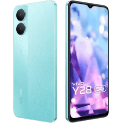 vivo Y28 | 5G | 6 GB RAM | 128 GB | Glitter Aqua