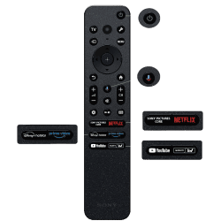 Sony BRAVIA 8 Series AI Smart QLED Google TV | 165 cm (65 inch) | 4K Ultra HD  | Black | K 65XR80