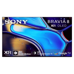 Sony BRAVIA 8 Series AI Smart QLED Google TV | 165 cm (65 inch) | 4K Ultra HD  | Black | K 65XR80