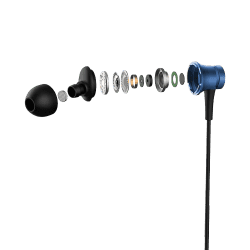 Mi Basic Wired Headset with Mic | Wired in the ear | Blue