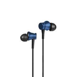 Mi Basic Wired Headset with Mic | Wired in the ear | Blue