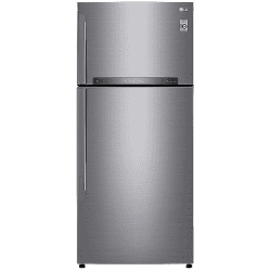 LG 547 L 3 Star Frost Free Double Door Refrigerator| GN H702HLHQ APZQEBN | Inverter Compressor | Platinum Silver