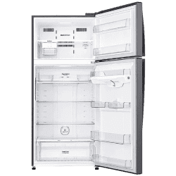 LG 547 L 3 Star Frost Free Double Door Refrigerator| GN H702HLHQ APZQEBN | Inverter Compressor | Platinum Silver