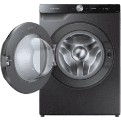 Samsung 8.0 kg / 6.0 kg Wi-Fi Enabled Inverter Fully-Automatic Washer Dryer | WD80T604DBX/TL | Black