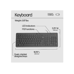 HP 150 Wired Keyboard