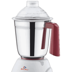BAJAJ Classic  Mixer Grinder | 750 W | 3 Jars | Maroon with white